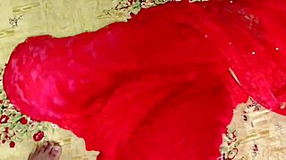 red indian in saree getting her pussy licked and fucked 😍