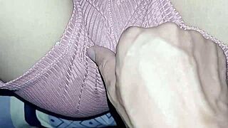 xxx hijastra alone at home watching tv