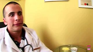 after talking to the doctor this blonde bitch believes that she will be changed person