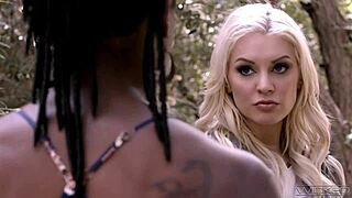 wicked - captain marvel makes her black alter-ego squirt in full scene