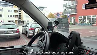 Blonde Czech Sells Virginity on Street for Wild Van Threesome