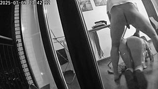 Real cheating wife fucks with a friend while husband is at work