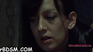 She punishes him with ball torture in femdom session