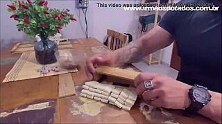 Brazilian family bareback fun