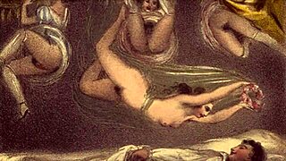 vintage illustration of retro cartoon antique