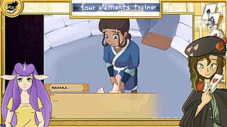 Avatar The Last Airbender Trainer Part 13 Lesbians Orgy