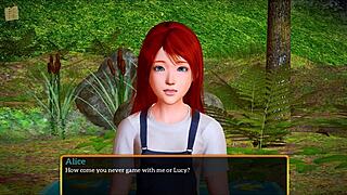 following the story of my new family in cartoon game series