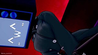 Wow, the uncensored cartoon TV woman craves hentai sex in the toilet before sleep!