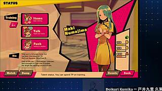 In this anime, chainsaw girl gives blowjob during fights