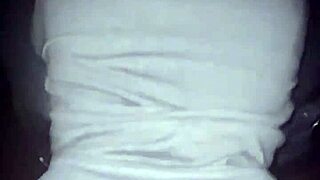 another shy teen with fat ass getting sloppy blowjobs in car from big black cock