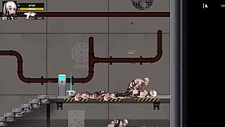 I have big tits and get fucked hard in the ass with cum from big cocks during this anime game.