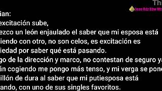 Wife caught cheating with fat old milf.