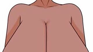 Hentai speed painting features big tits