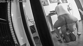 Real cheating wife fucks with a friend while husband is at work