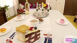 Anita Bellini's messy anal training