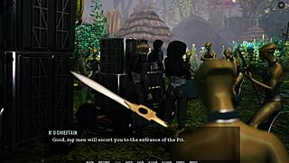 Reverse Gangbang In Huge Alien Orgy, Intense Banging.