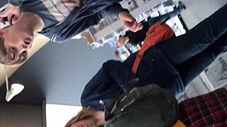 Can You See Under Her Skirt In Public?