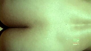 Latina Sophie, small and skinny, endures humiliation in cuckold couple's first wet frotada with internal cum