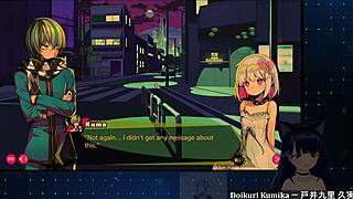 In this anime, chainsaw girl gives blowjob during fights