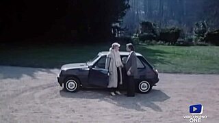 marianne et dominique, sexy french babes pleasin the butler in vintage group fun