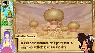 i train queen princess jasmin with her big tit in anime hentai