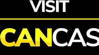 ebony amateur feels intense pleasure during hard casting and facial