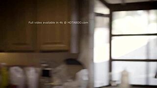 Neighbor Spies on 19yo Maya Kendrick, Busted!