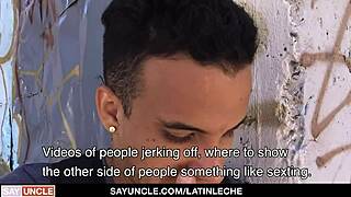 Straight Latino Rides Big Dick Emotionally