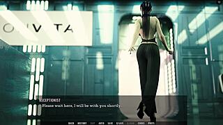 In this unending void tale, the curvy 3D babe plays a hot sex simulation with blowjob and bukkake.