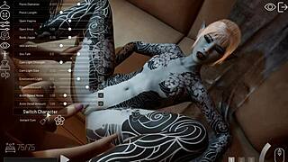 Big Tits Footjob In Home Together Hentai!