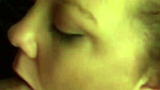 Stranger's Cum Lands on Her Face in Part 1