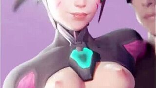 overwatch hentai compilation explodes!