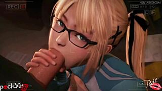 she gives the best 3d blowjob in anime game