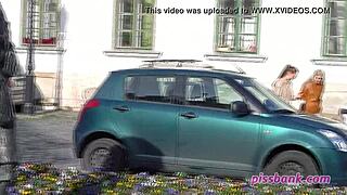 i peed very publicly outdoors