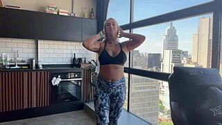 home workout for beginners, exercise with us