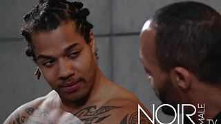 My stepsister's boyfriend is gay, but I end up fucking him! 😏🍆