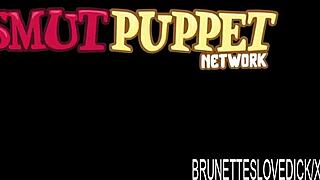 Brunettes Love Dick With Kristi Klenot's Amazing Boobs