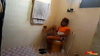 i caught my stepdaughter masturbating in the bathroom and ate her ass