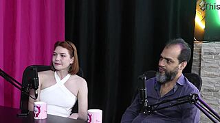 i'm reh queen in sheer red lingerie, and we had this clint who didn't beleive in tantric sex, but we showed him 😅