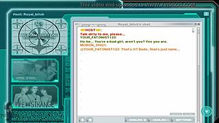 princess chats seductively in akaburs star channel