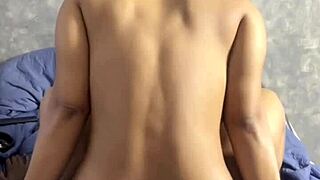 I want to fuck, so I ride my stepbrother's huge cock in this amateur couple video.