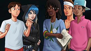 Посмотри полный геймплей Summertime Saga Часть 2 сейчас!