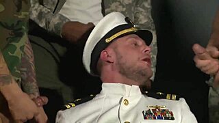 hot bukkake orgy with wild group action for everyone