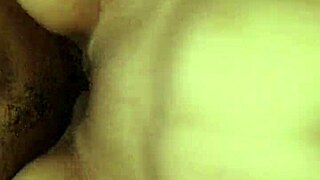 using horny white slut for cum on face interracial fun 😈