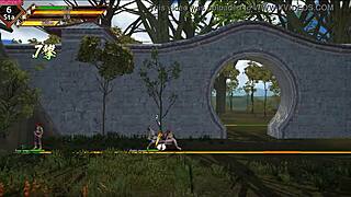 Journey to the west wukong's lewd prelude. Side scroller hentai game ep 2 with bandit king's exhibitionist kink.