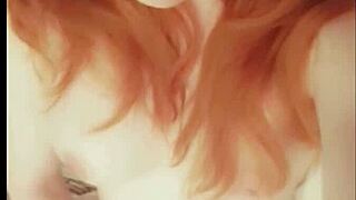 Amazing after trip orgasm from fingering petite tits