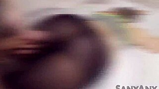 Cumshot On Pretty Pantyhose Ass In Yoga