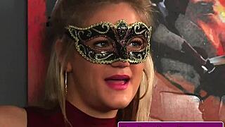 british girl gets facial after blowjob