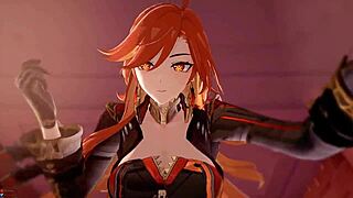 anime video with big ass and cock action