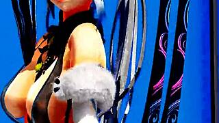 Check out this dancing whore's pussy!